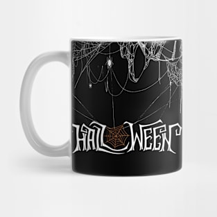 Halloween Spider Webs Pattern Mug